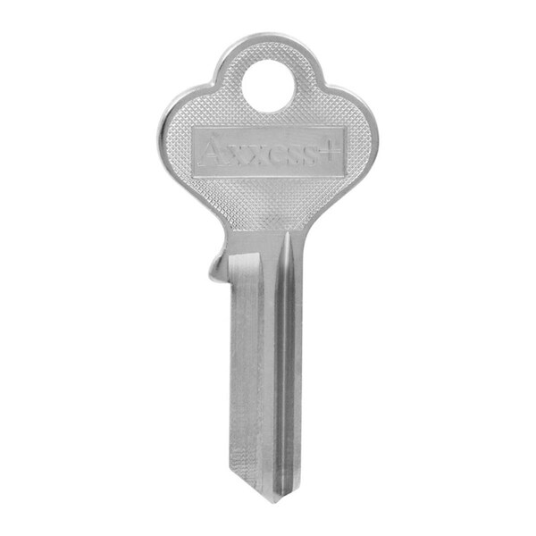 Hillman House of Office 76-Single Sided Universal Key Blank, Assorted - Pack of 4 - 5929237