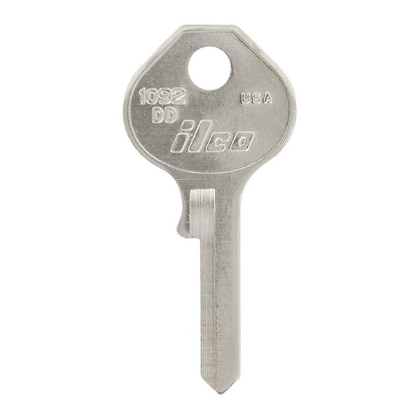 Hillman Traditional Key Padlock Universal Key Blank for Single Sided - Case of 10 - 5967856