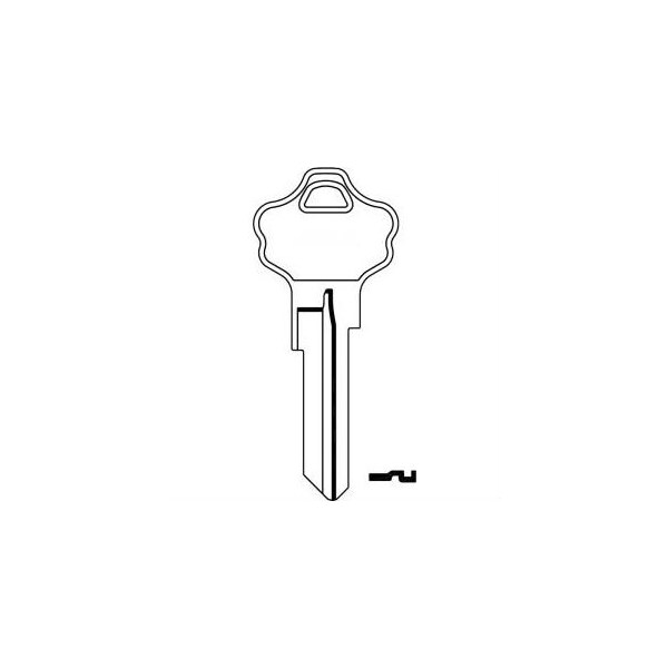 Clk Supplies Kwikset 6 Pin Key Blank - KW10BR