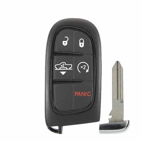 Keyless Factory KeylessFactory: Dodge Ram 2013-2017 / 5-Button Smart Key / GQ4-54T - RSK-DODGE-RAM-5