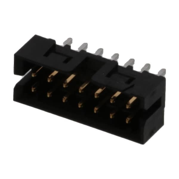 Conector de placa Molex, 14 contactos, 2 hileras, Macho, Recto, Terminal de soldadura - 878311419