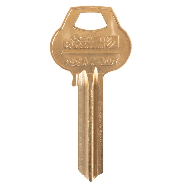 Corbin Russwin 6-Pin Keyblank, D1 Keyway, Coined Logo Only, 50 Pack - D1-6PIN-10 (50PK)