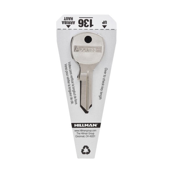 Hillman HILLMAN Traditional Key House/Office Key Blank 136 M11 Single For USPS Mailbox locks, PK4 - 87136