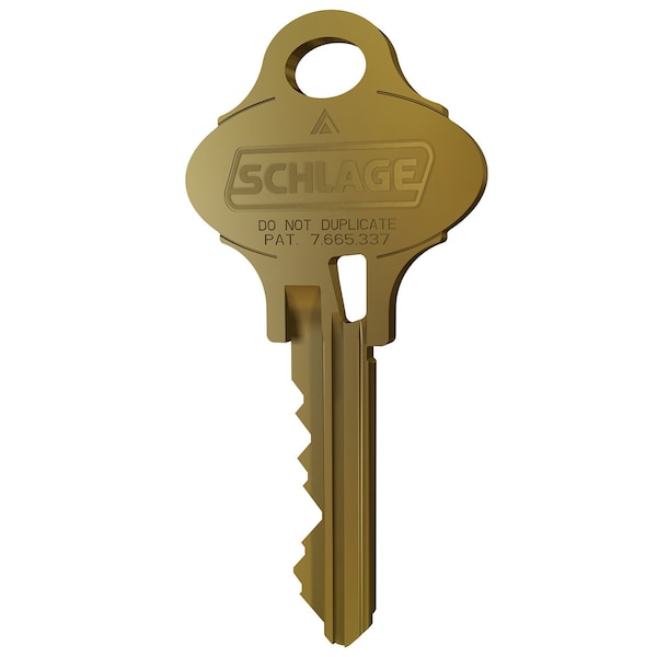 Schlage Everest 29 Keyblank, S123, Embossed Do Not Duplicate, 50 Pack - 35-268 S123 (50PK)