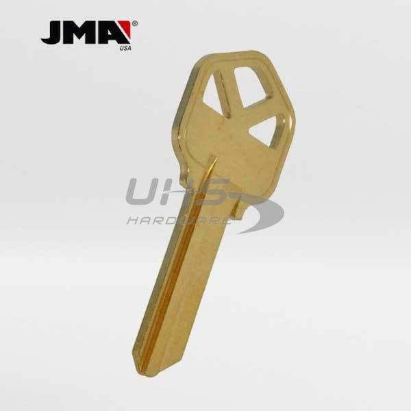 Jma JMA:KW1 Keys - Brass Finish Kwikset Key Blanks - JMA-KW1-1KE-BR