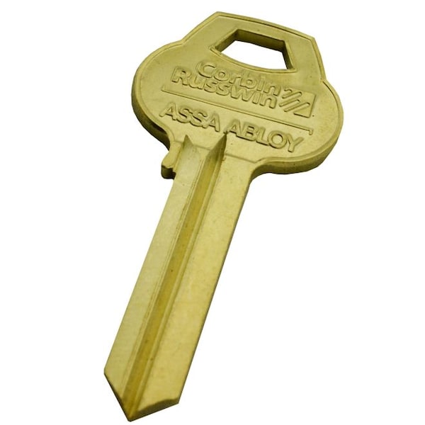 Corbin Russwin Corbin L46PIN10 6 Pin Coined Logo Key Blank with L4 Keyway - L46PIN10