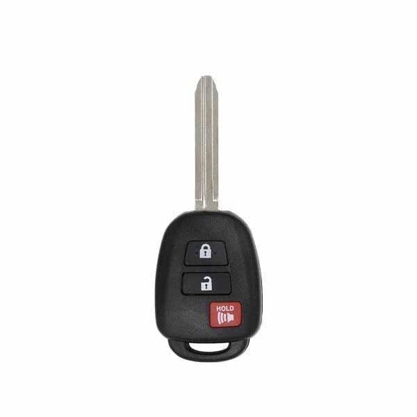 Keyless Factory KeylessFactory:Remote Head Keys:TOYOTA 3-BUTTON REMOTE HEAD KEY GQ4-52T / H CHIP - RHK-TOY-52TH-3