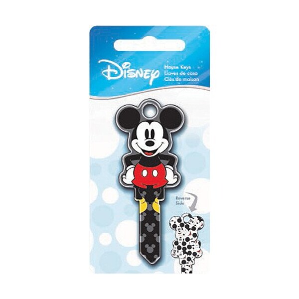 Hillman HILLMAN Disney Mickey Mouse House/Padlock Universal Key Blank SC1 Double, PK5 - 88794