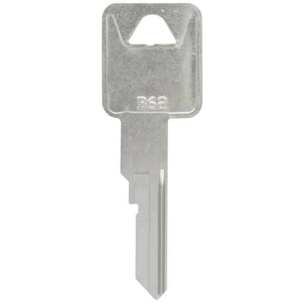 Hillman HILLMAN Traditional Key Automotive Key Blank B-62 Single For GM, PK10 - 83380