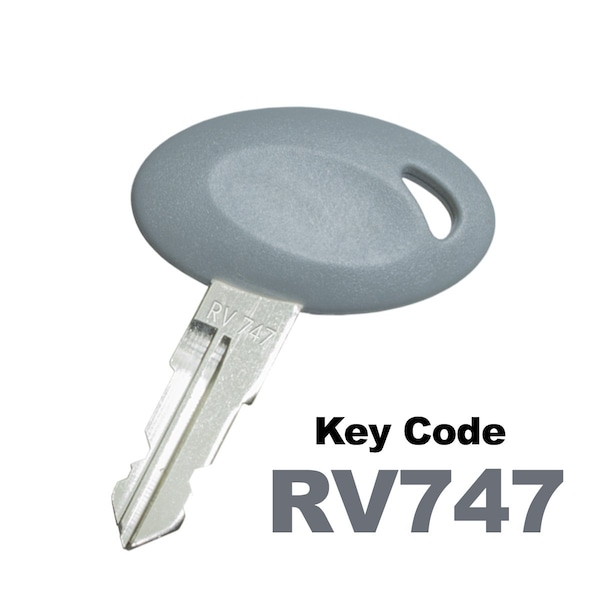 Bauer RV KEY, RV747  , Gray, Egg Shaped, Precut - KEY-RV-747