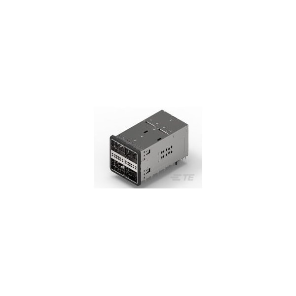 ENSAMBLAJE DE RECEPTÁCULO APILADO zQSFP+ 2X2 - 2214593-1