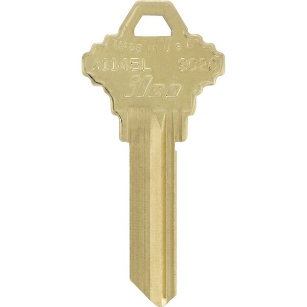 Hillman HILLMAN KeyKrafter House/Office Universal Key Blank 2006 SC20 Single, PK4 - 532006