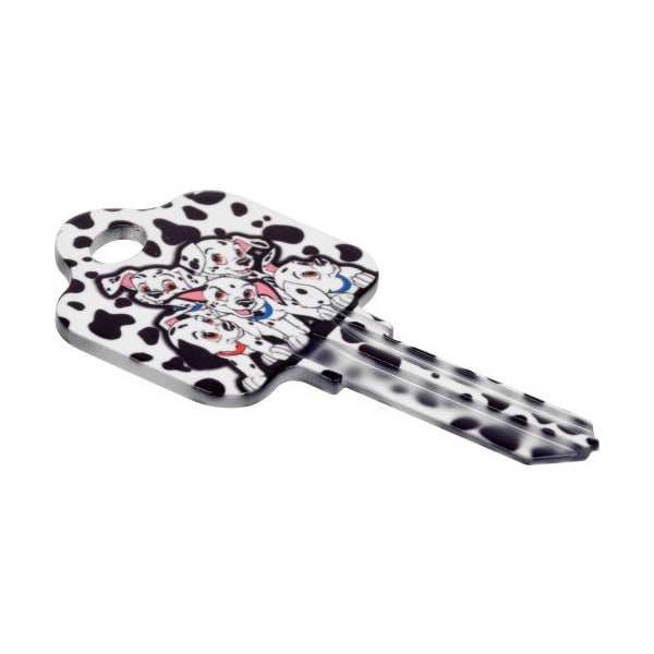Hillman HILLMAN Disney 101 Dalmatians House Key Blank 68 SC1 Single For Schlage Locks - 87667