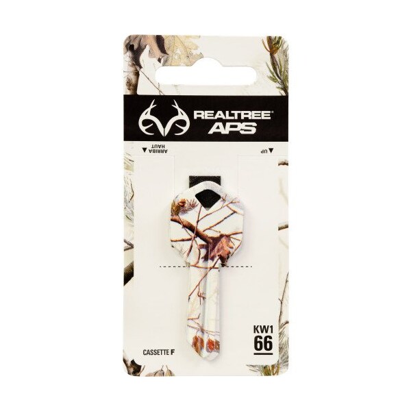 Hillman HILLMAN RealTree Snow House/Office Universal Key Blank KW1 Single - 713157