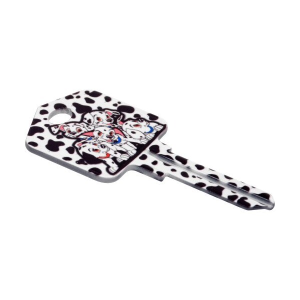 Hillman HILLMAN Disney 101 Dalmatians House Key Blank 66/97 KW1/KW10 Single For Kwikset and Titan Locks - 87643