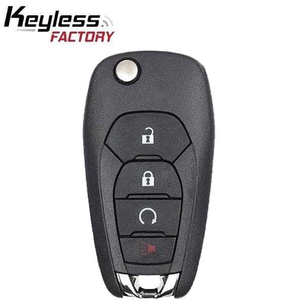 Keyless Factory 2019-2021 Chevrolet Sonic Trax Spark / 4-Button Flip Key - RFK-GM-TR04