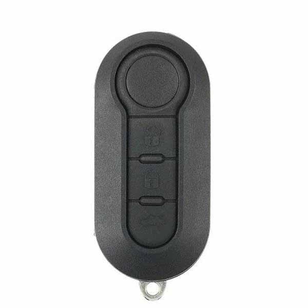 Keyless Factory KeylessFactory: Fiat 500 2012-2015 3-Btn Flippy Remote Head Key - RFK-FIAT-500