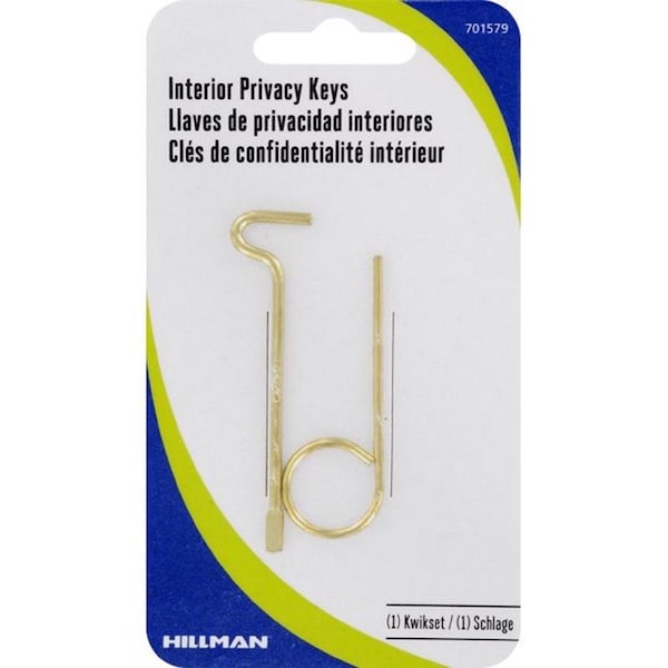 Hillman HILLMAN Privacy House/Office Emergency Key Single For Schlage/Kwikset - 701579