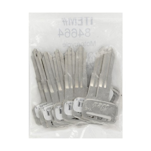 Hillman HILLMAN Traditional Key Automotive Key Blank YM-62 (YM-51) Double For Yamaha - 84664
