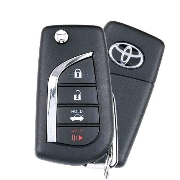 Oem OEM: NEW: 2018 - 2021 TOYOTA CAMRY / 4-Button Flip Key / P.N 89070-33E90 / HYQ12BFB - RFK-TOY-33E90