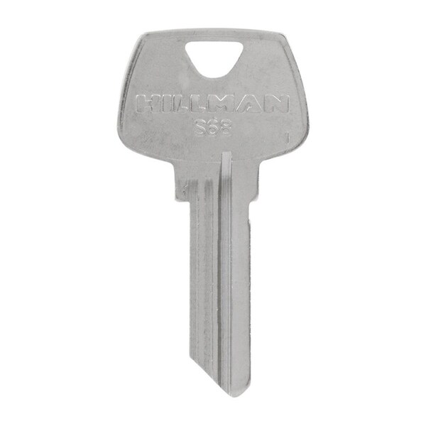 Hillman S68 Single Sided Universal Blank Key for Sargent 10PK - 5965199