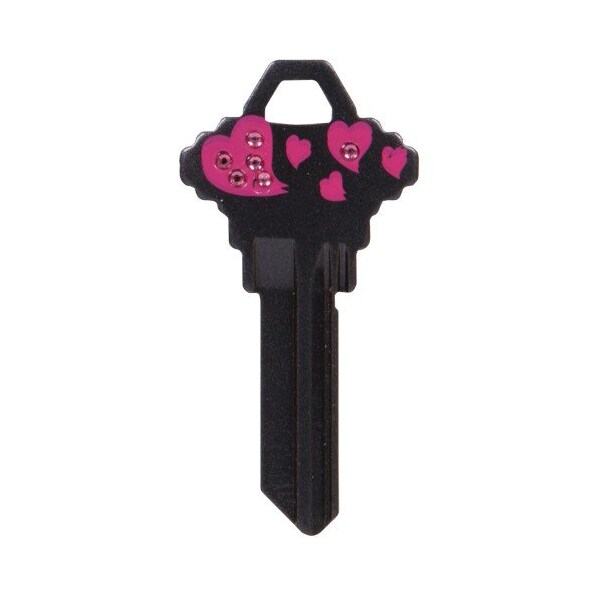 Hillman HILLMAN DIVA Hearts House/Office Universal Key Blank SC1 Single - 87049
