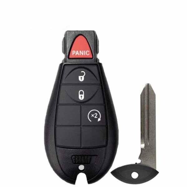 Keyless Factory KeylessFactory:Remote Smart Keys:2013-2018 DODGE RAM FOBIK KEY 4B - RK-FBK-RAM-4