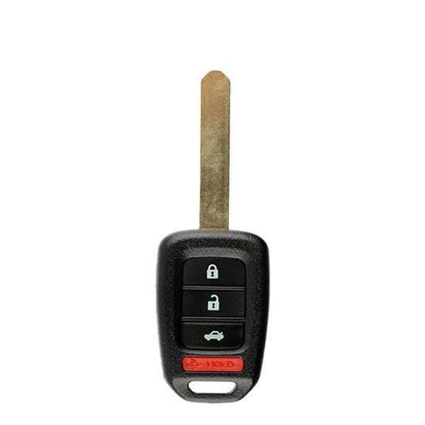 Keyless Factory KeylessFactory:Remote Head Keys:16-18 Honda 4B Remote Head Key - RK-HON-1TA-4