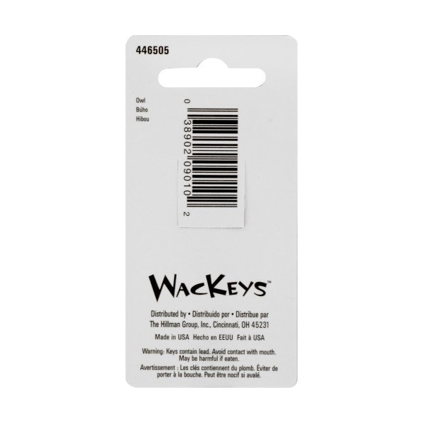 Hillman HILLMAN Wackey Owl House/Office Universal Key Blank KW1 Single - 89023