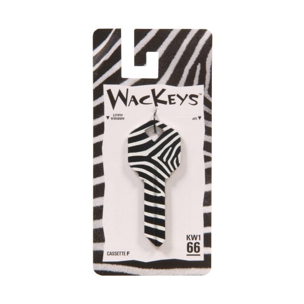 Hillman HILLMAN Wackey Zebra House/Office Universal Key Blank KW1 Single - 89042