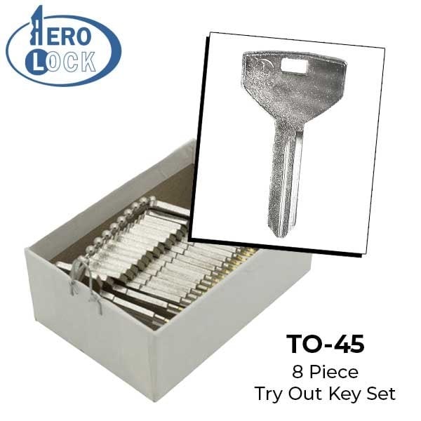 Aerolock GLOVE BOX ONLY-1988-1992-Spaces5-7 8 Keys - AER-TO45