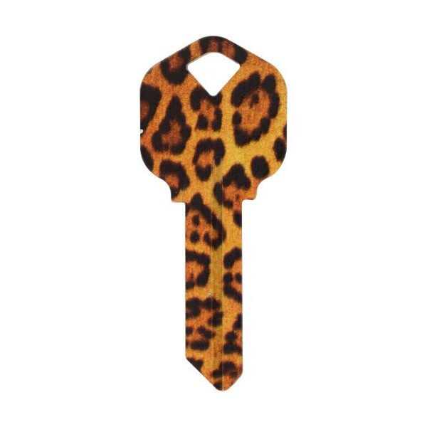 Hillman HILLMAN Wackey Leopard House/Office Universal Key Blank KW1 Single - 89049