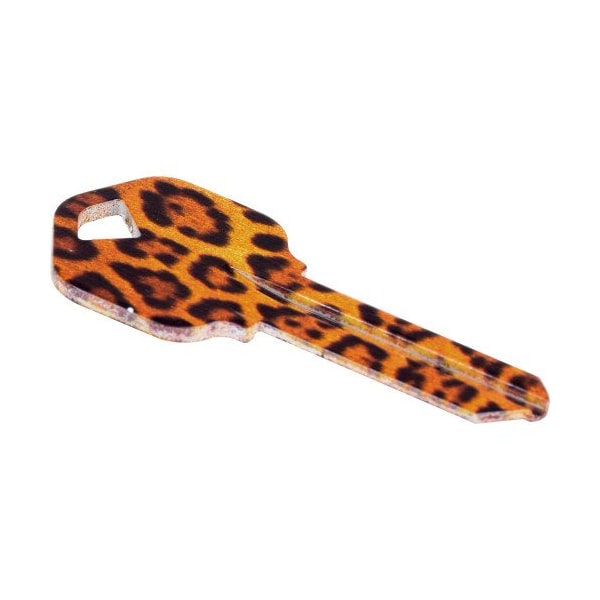 Hillman HILLMAN Wackey Leopard House/Office Universal Key Blank KW1 Single - 89049