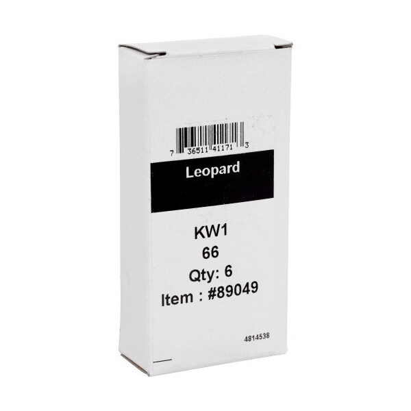 Hillman HILLMAN Wackey Leopard House/Office Universal Key Blank KW1 Single - 89049