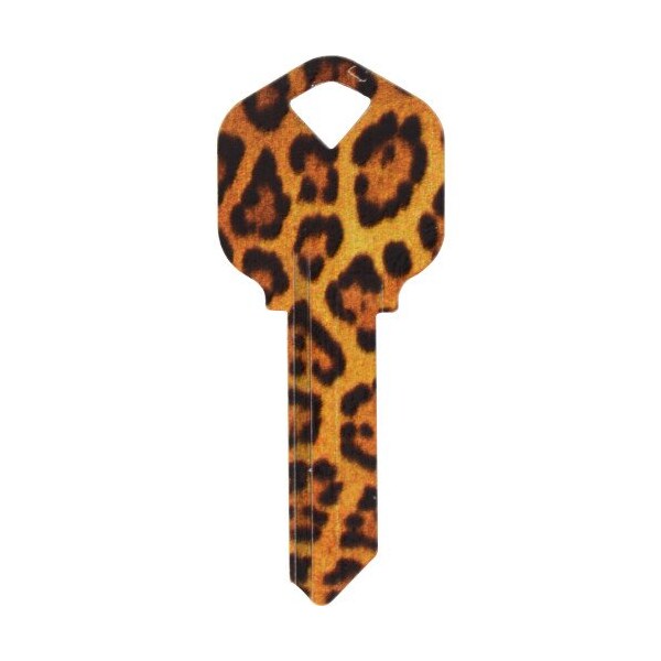 Hillman HILLMAN Wackey Leopard House/Office Universal Key Blank KW1 Single - 89049