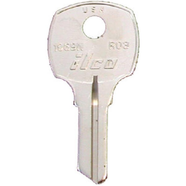 Dormakaba RO3-1069N Key Blank For National Cabinet Lock 5 Pin, 10PK - 174532