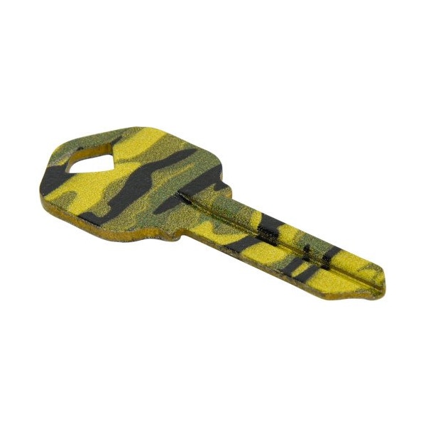 Hillman HILLMAN Wackey Green Camo House/Office Universal Key Blank KW1 Single - 89051