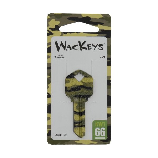 Hillman HILLMAN Wackey Green Camo House/Office Universal Key Blank KW1 Single - 89051