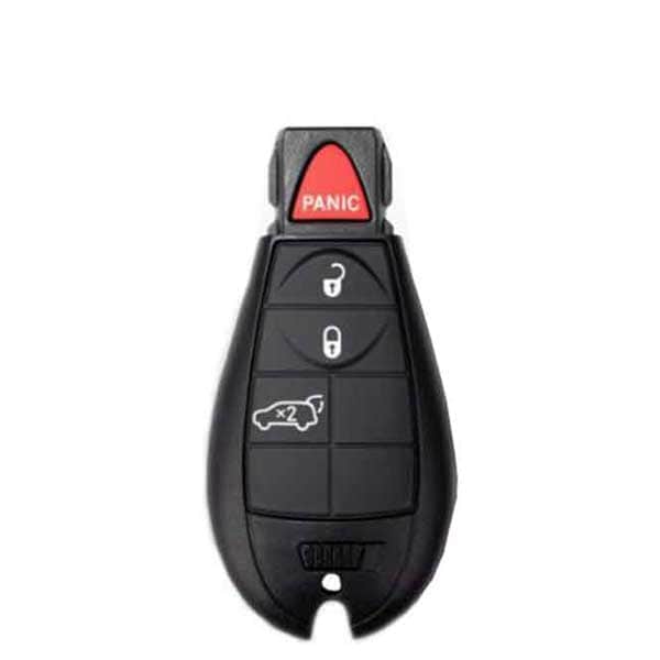 Keyless Factory KeylessFactory: Jeep Cherokee 2014-2018 / 4-Button Fobik w/ Hatch / GQ4-53T - RK-JP-FBK-6