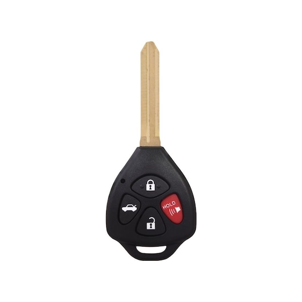 Keystart Replacement Key Renewal KitAdvanced Remote Automotive TOY049H Double For Toyota Black/Silver - 9977254