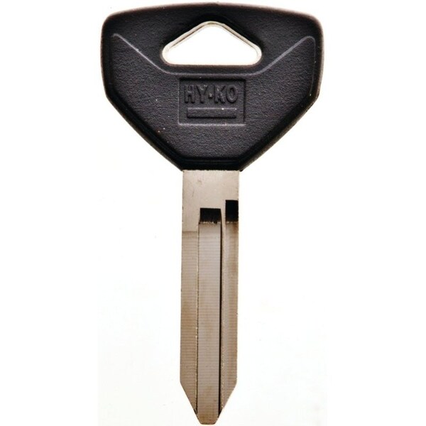 Hy-Ko Key Blank, Brass, Nickel, For: Chrysler, Dodge, Eagle, Jeep, Plymouth Vehicles - 12005Y155