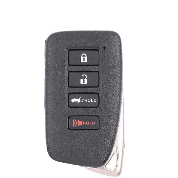 Keyless Factory KeylessFactory: Lexus HYQ14FBA (AG Board - 2110) 4 Button Smart Key w/ Hatch - RSK-LEX-H42110