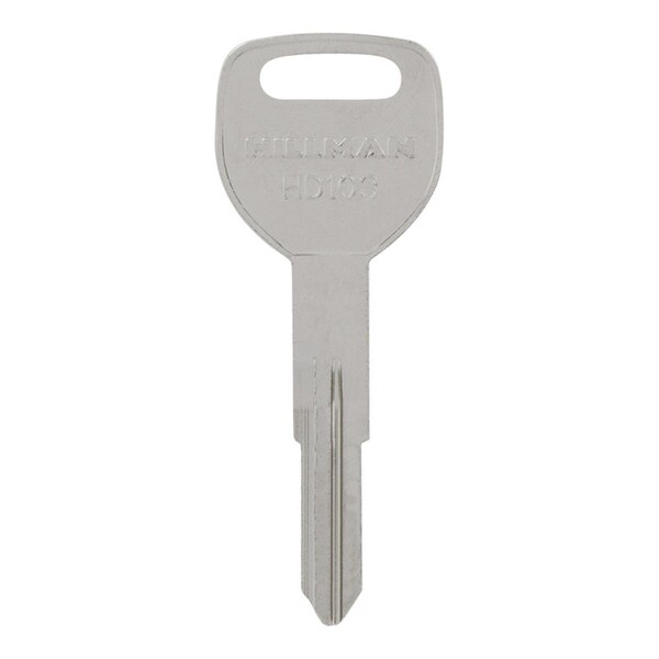 Hillman Automotive Universal Key Blank, No.HD103 - Pack of 10 - 5967138