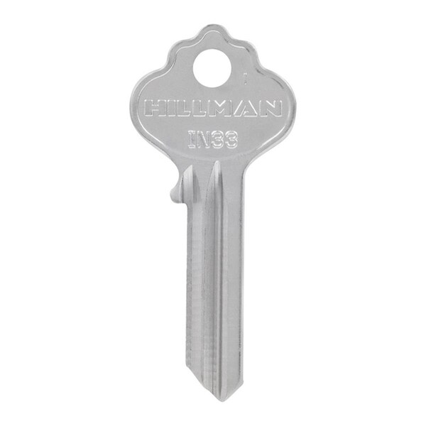 Hillman Automotive 33-Single Sided Universal Key Blank, Assorted - Pack of 10 - 5937412