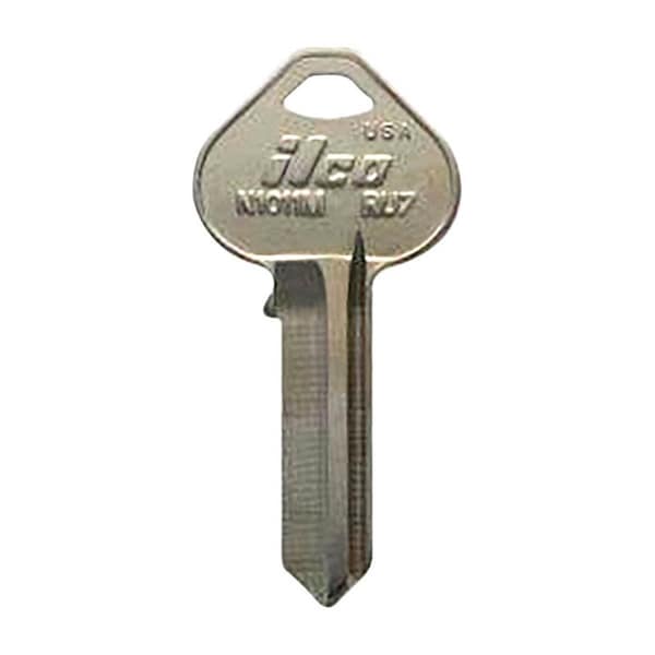 Hillman House & Office Universal Key Blank; 2012 RU7 Single Sided - Pack of 4 - 5007104