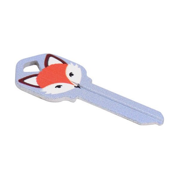 Hillman HILLMAN Wackey Fox House/Office Universal Key Blank KW1 Single - 89022