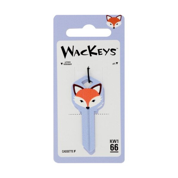 Hillman HILLMAN Wackey Fox House/Office Universal Key Blank KW1 Single - 89022