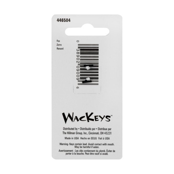 Hillman HILLMAN Wackey Fox House/Office Universal Key Blank KW1 Single - 89022