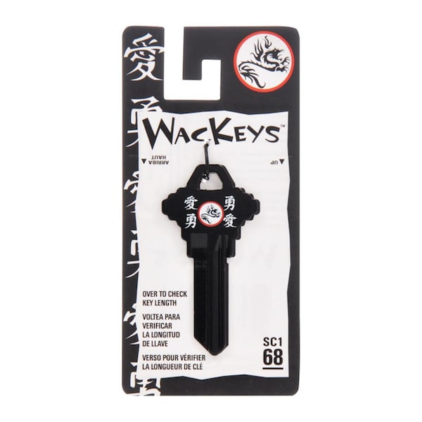 Hillman Wackey House & Office Universal Key Blank, No.68-SC1 - Pack of 6 - 5005157