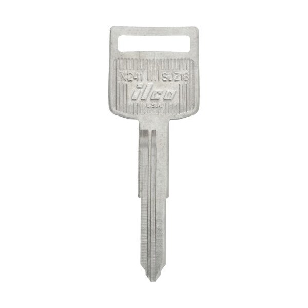 Hillman HILLMAN Traditional Key Motorcycle Key Blank SU-18 Double For Suzuki - 86138